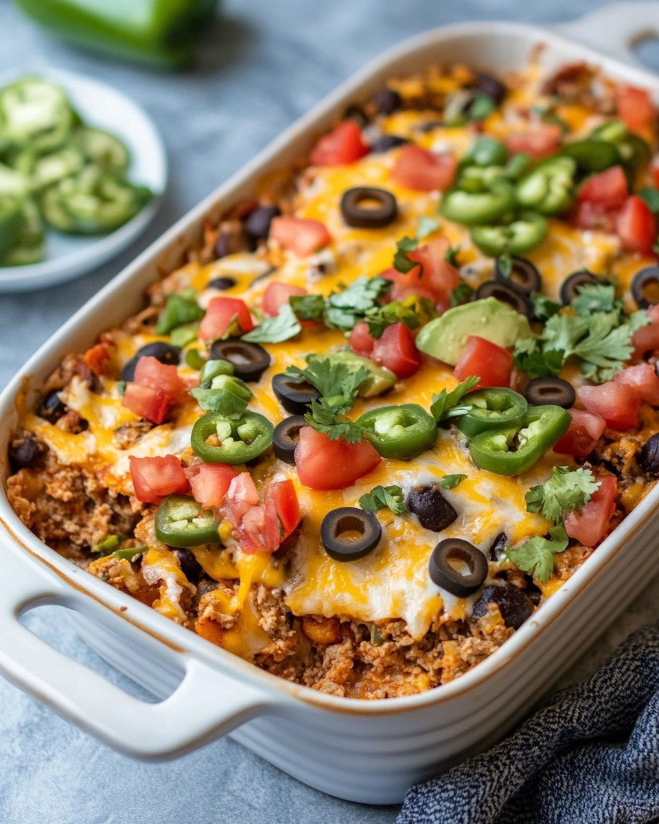 Healthy Taco Casserole