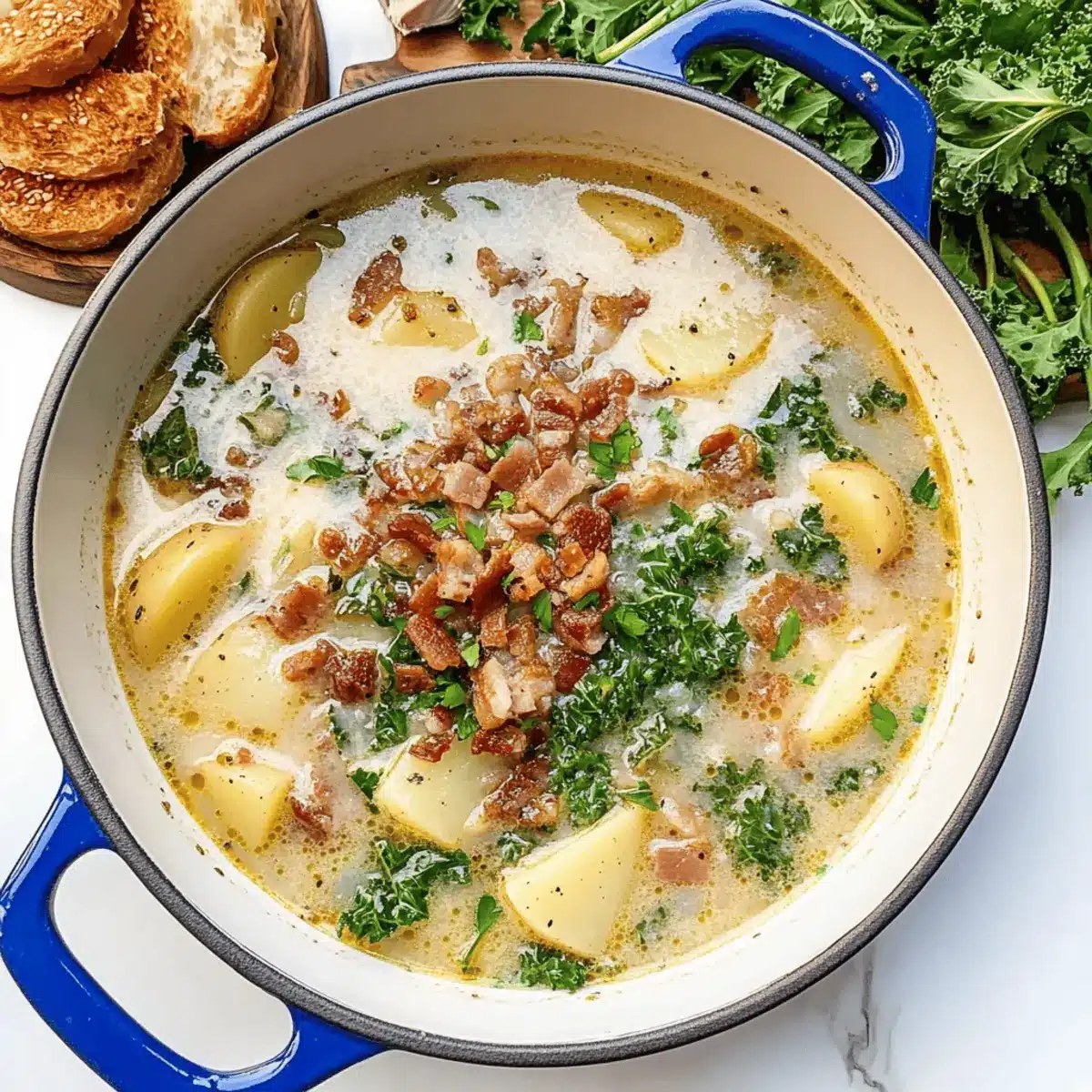 Healthy Zuppa Toscana: Creamy Comfort in Every Spoonful