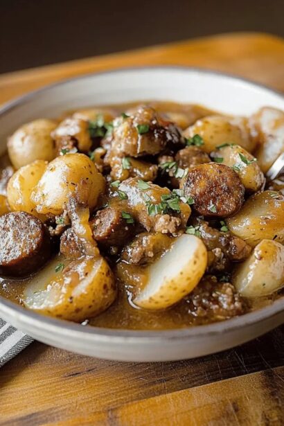 Hearty Saucy Hungarian Red Potato Goulash for Cozy Nights