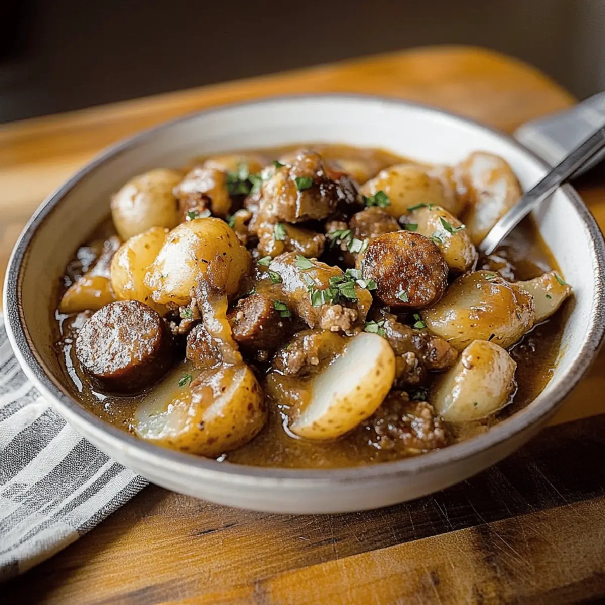 Hearty Saucy Hungarian Red Potato Goulash for Cozy Nights