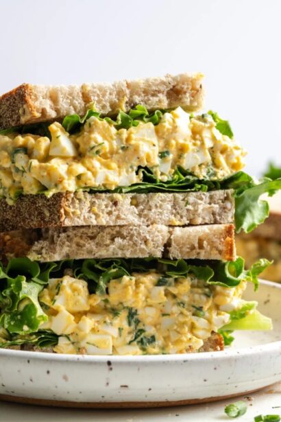 High-Protein Cottage Cheese Egg Salad - Wellness by Kay