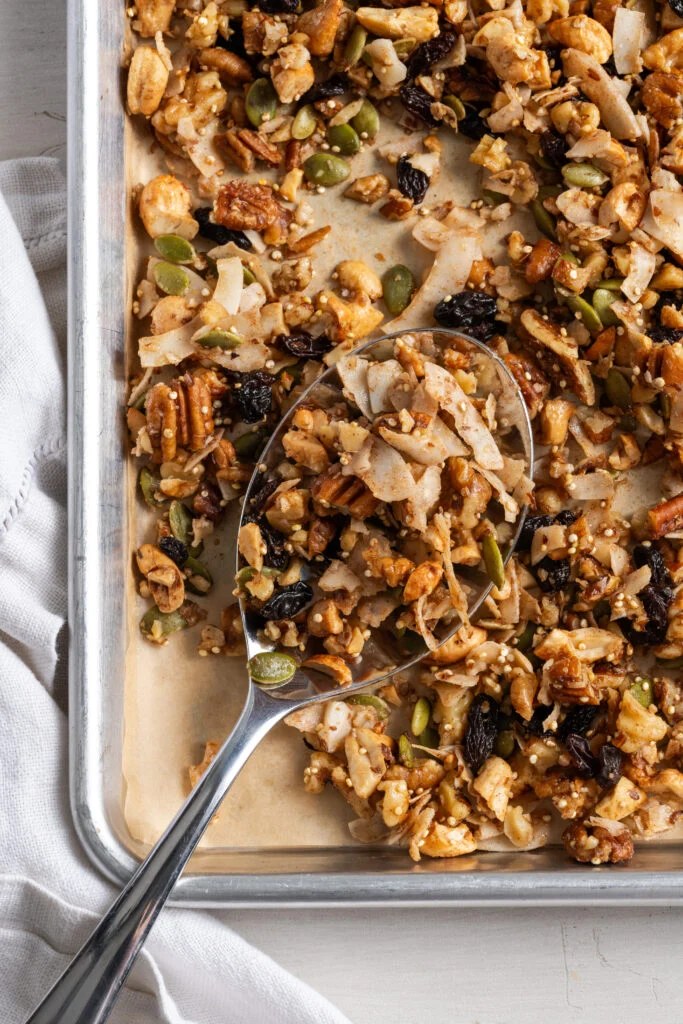 Homemade Grain Free Granola - Wellness by Kay