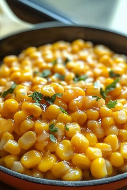 Honey Butter Skillet Corn Recipe - Creamy Comfort in 30 Minutes