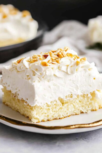 Indulge in Coconut Tres Leches Cake: A Tropical Delight