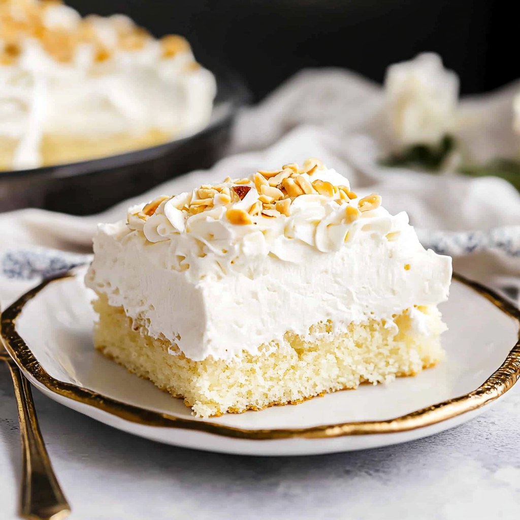 Indulge in Coconut Tres Leches Cake: A Tropical Delight