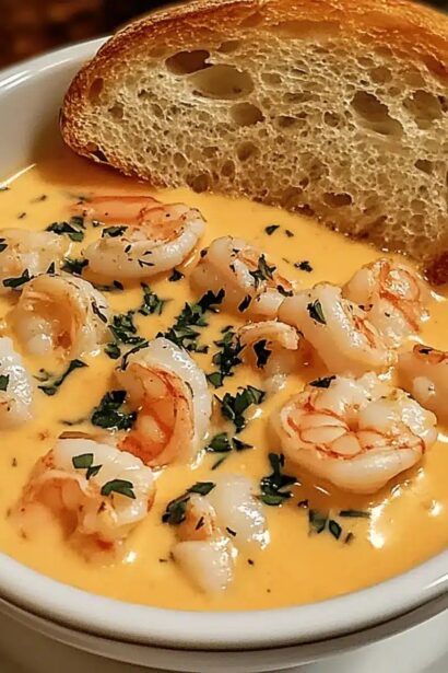 Indulge in Creamy Crab and Shrimp Seafood Bisque Bliss