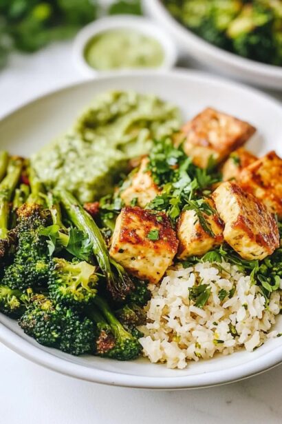 Irresistible Cilantro Lime Tofu Bowls for Delicious Meal Prep