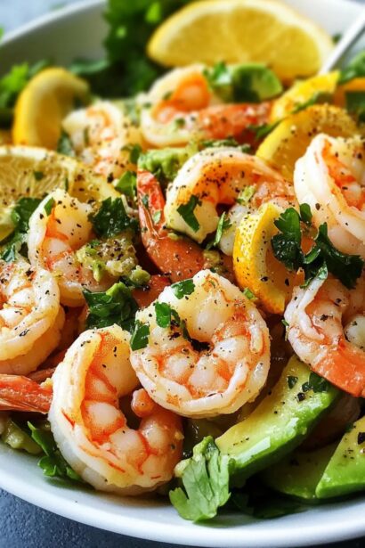 Irresistible Citrus Shrimp and Avocado Salad Recipe