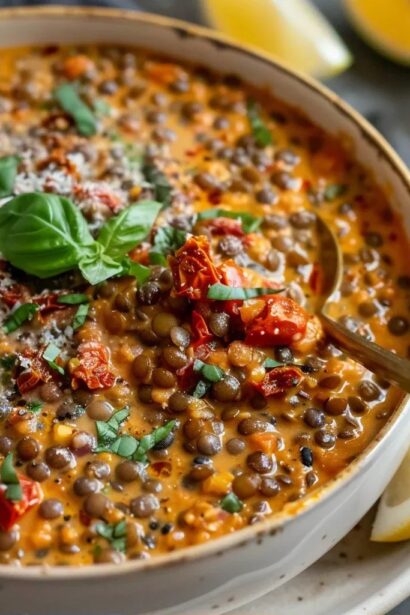 Irresistible Creamy Marry Me Lentils