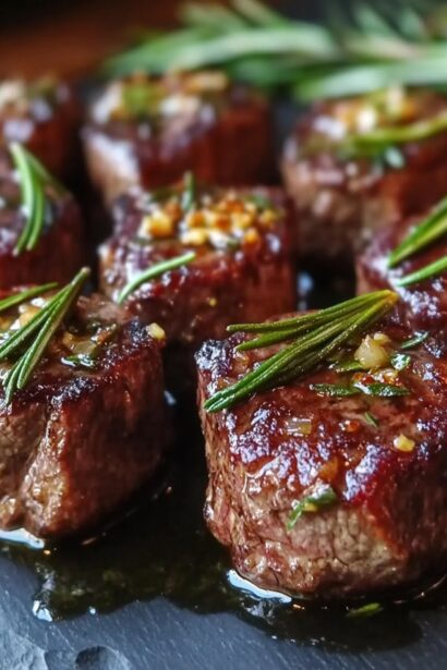 Irresistible Crockpot Beef Steak Bites with Garlic Butter Bliss