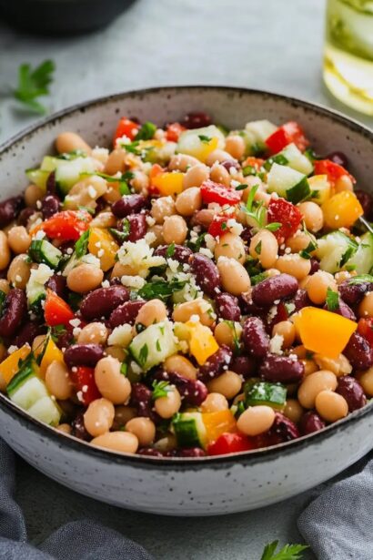 Irresistible Greek Bean Salad for a Delicious Refresh
