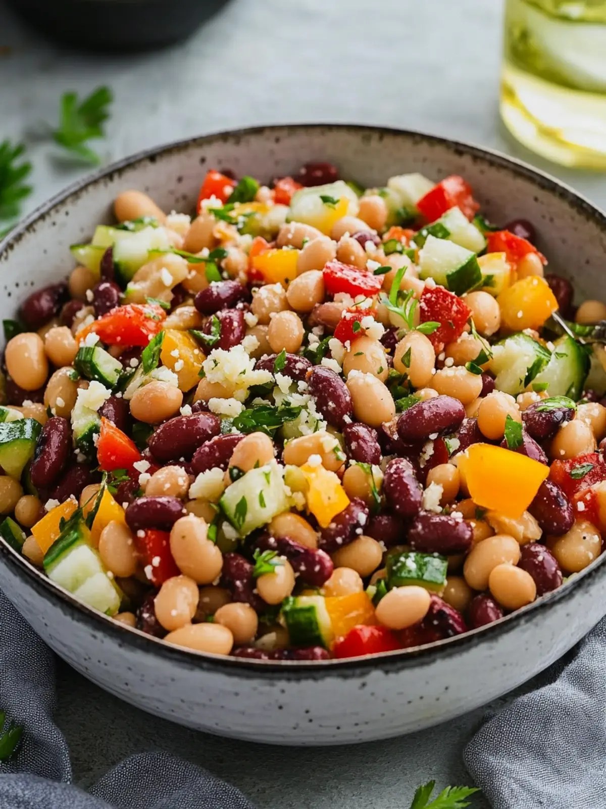 Irresistible Greek Bean Salad for a Delicious Refresh