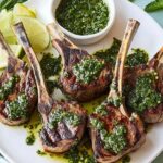 Irresistible Lamb Chops Mint Chimichurri for Mother's Day