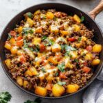 Irresistible Mexican Ground Beef and Potato Skillet