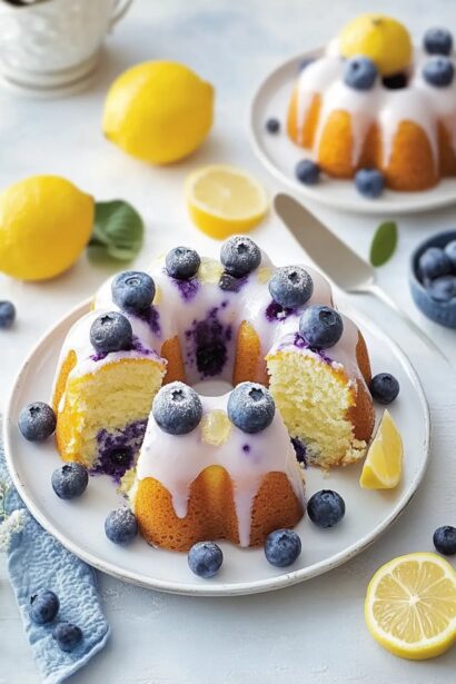 Irresistible Mini Blueberry Lemon Bundt Cakes for a Sweet Escape