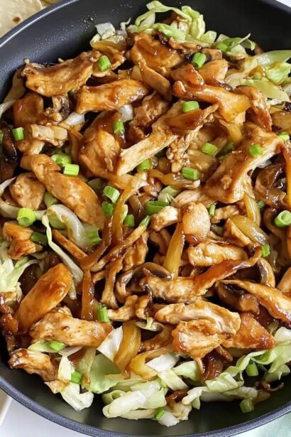 Irresistible Moo Shu Chicken: Quick Family-Friendly Delight