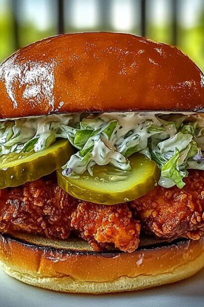 Irresistible Pickle Brined Fried Chicken Sandwich Recipe