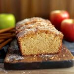 Irresistible Spiced Apple Cider Donut Loaf with Crunchy Crust