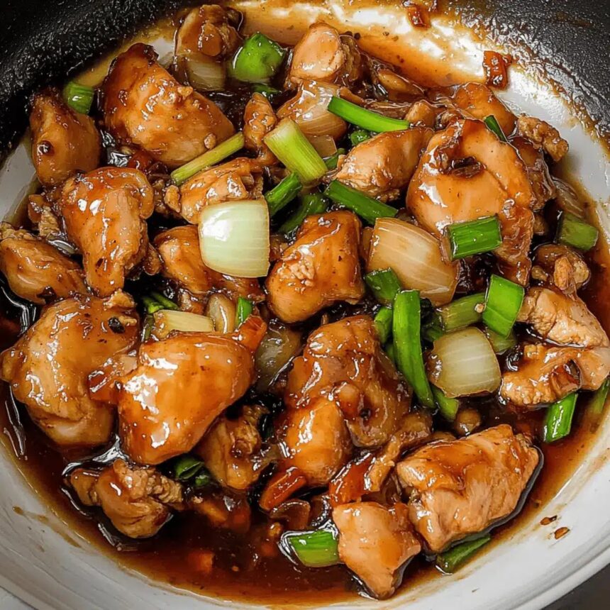 Irresistibly Sweet Ginger Chicken for Quick Dinner Bliss