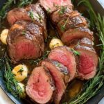Irresistibly Tender Beef Tenderloin with Garlic Butter Sauce