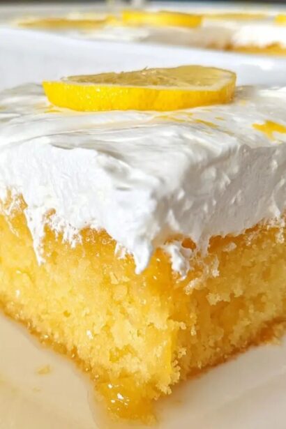 Lemon Poke Cake
