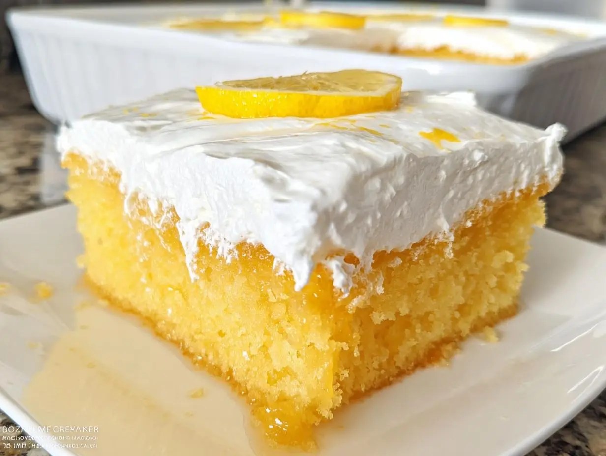 Lemon Poke Cake