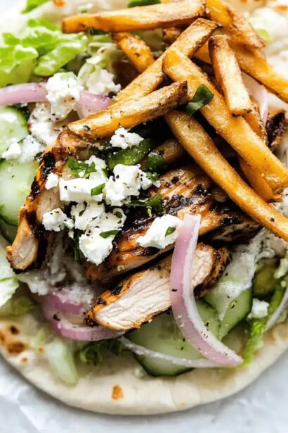 Lemony Greek Chicken Pitas Perfect for Quick Weeknight Dinners