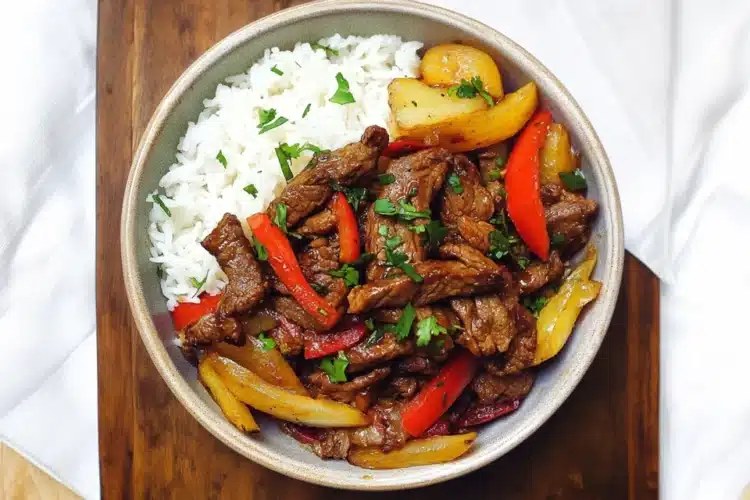 Lomo Saltado (Peruvian Stir-Fried Beef)