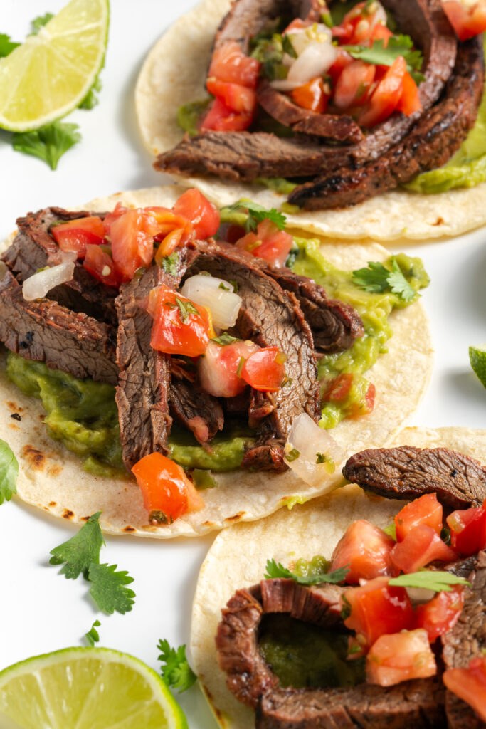 Marinated Flank Steak Tacos - Wellness by Kay