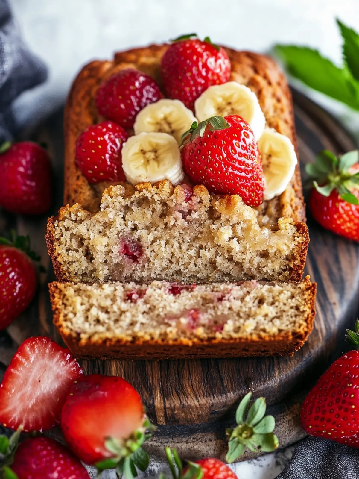 Moist Strawberry Banana Bread - The Ultimate Delicious Recipe