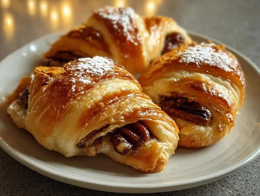 Pecan Pie Crescent Rolls Recipe
