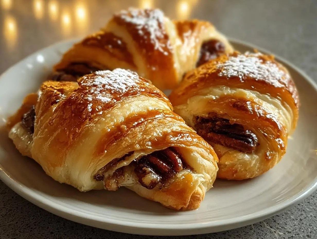 Pecan Pie Crescent Rolls Recipe