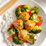 Pineapple Teriyaki Chicken Meatballs - Wellness by Kay