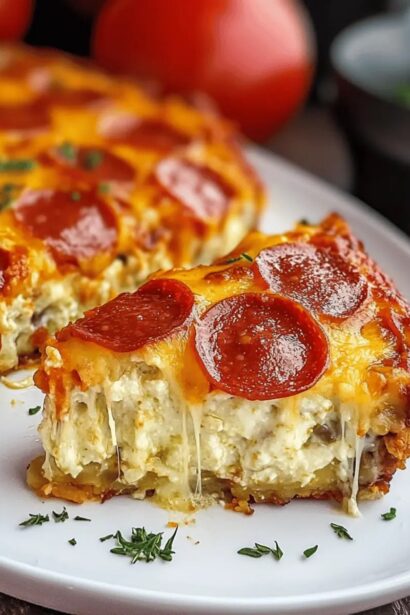 Pizza Style Cottage Cheese Bake: Comfort Food Made Easy
