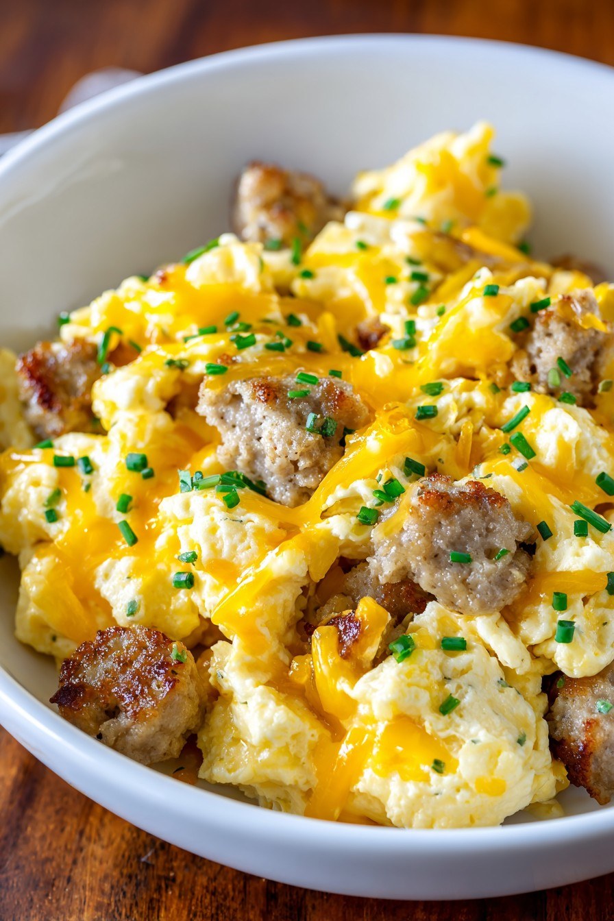 Sausage & Eggs Breakfast - The Ultimate Morning Game-Changer! - Gela Recipes