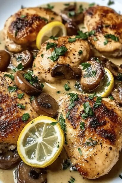 Savor Stanley Tucci’s Lemon Shallot Chicken Tonight