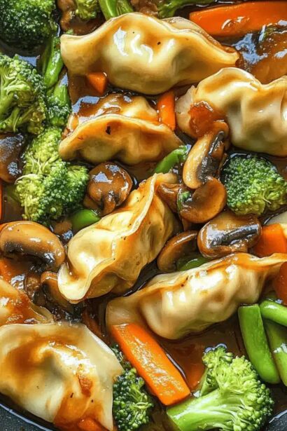 Savor the Ease of Potsticker Stir Fry: Quick, Flavorful Bliss