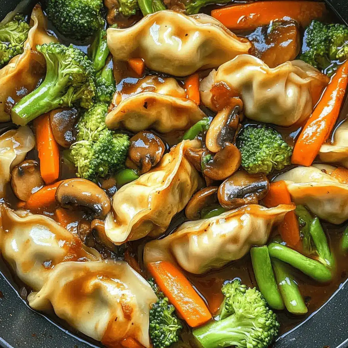 Savor the Ease of Potsticker Stir Fry: Quick, Flavorful Bliss