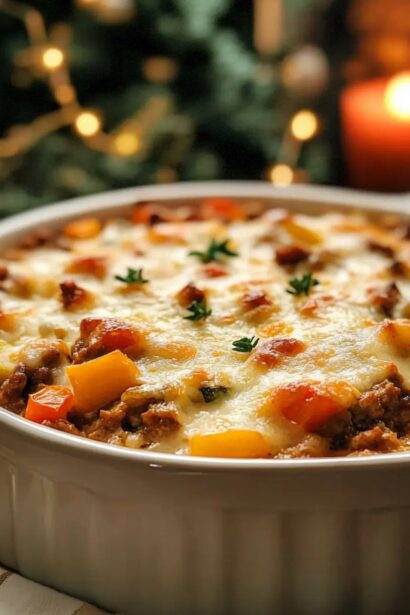 Savory Christmas Eve Beef Casserole to Warm Your Heart
