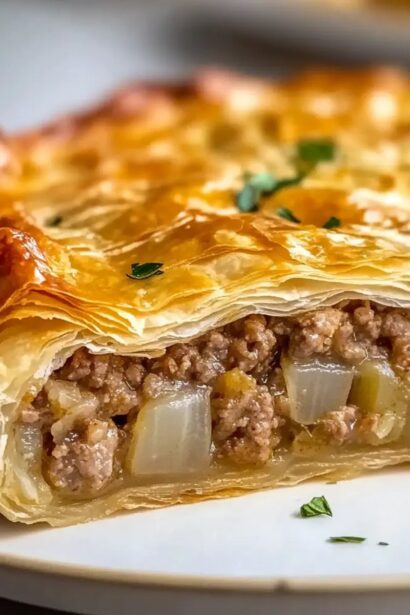 Savory Kreatopita: Irresistible Greek Meat Pie Made Easy