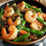 Savory Shrimp and Snow Pea Stir-Fry: Quick and Nutritious Magic