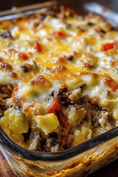Savory Southern Style Cabbage Beef Bake for Cozy Nights