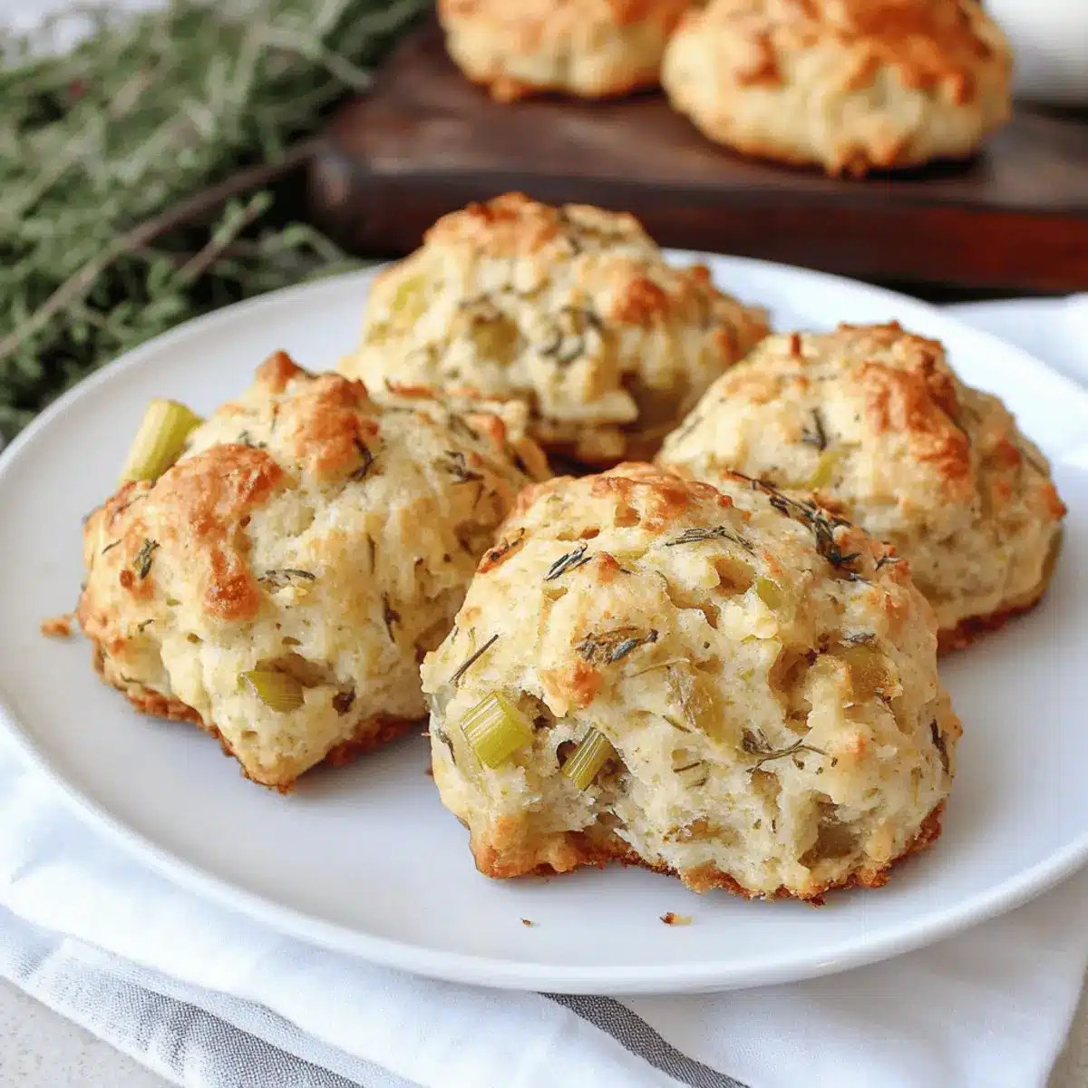 Savory Stuffing Biscuits for Delicious Thanksgiving Leftovers