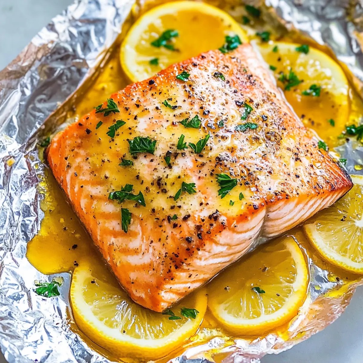 Sheet Pan Lemon Garlic Butter Salmon - Easy and Delicious Dinner