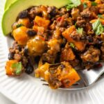 Southwestern Ground Beef Sweet Potato Skillet - Wellness by Kay