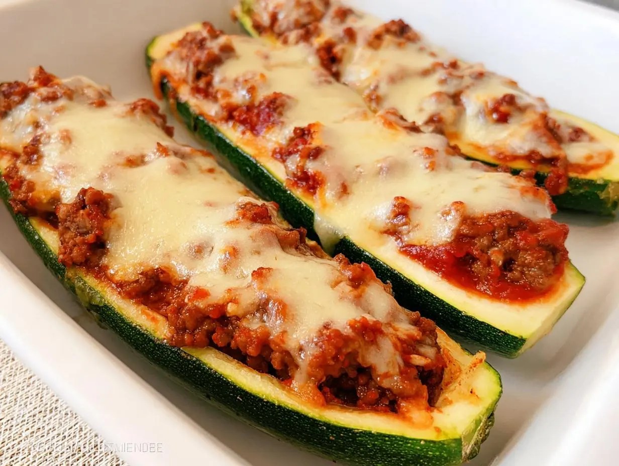 Stuffed Zucchini Boats Recipe