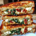 Sun-dried Tomato Spinach And Ricotta Grilled Cheese Recipe
