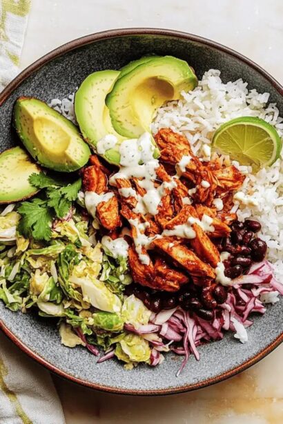 Sweet and Spicy Chicken Bowl: A Flavor-Packed Delight
