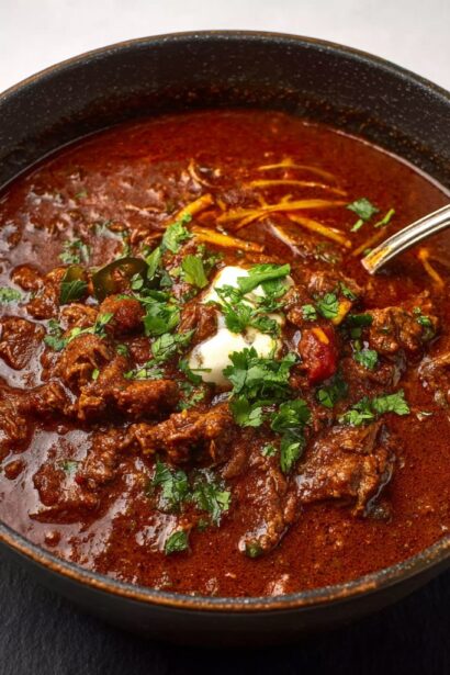 Texas Chili (Bowl of Red) - Snack On Meat
