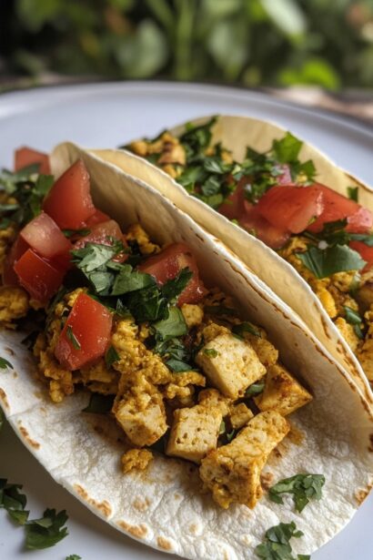 Tofu Scramble Breakfast Tacos